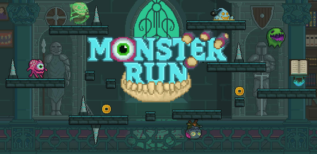 Ран бит. Monster Run. Инди игра про монстра. Монстр РАН игра. Игра платформер за монстра.