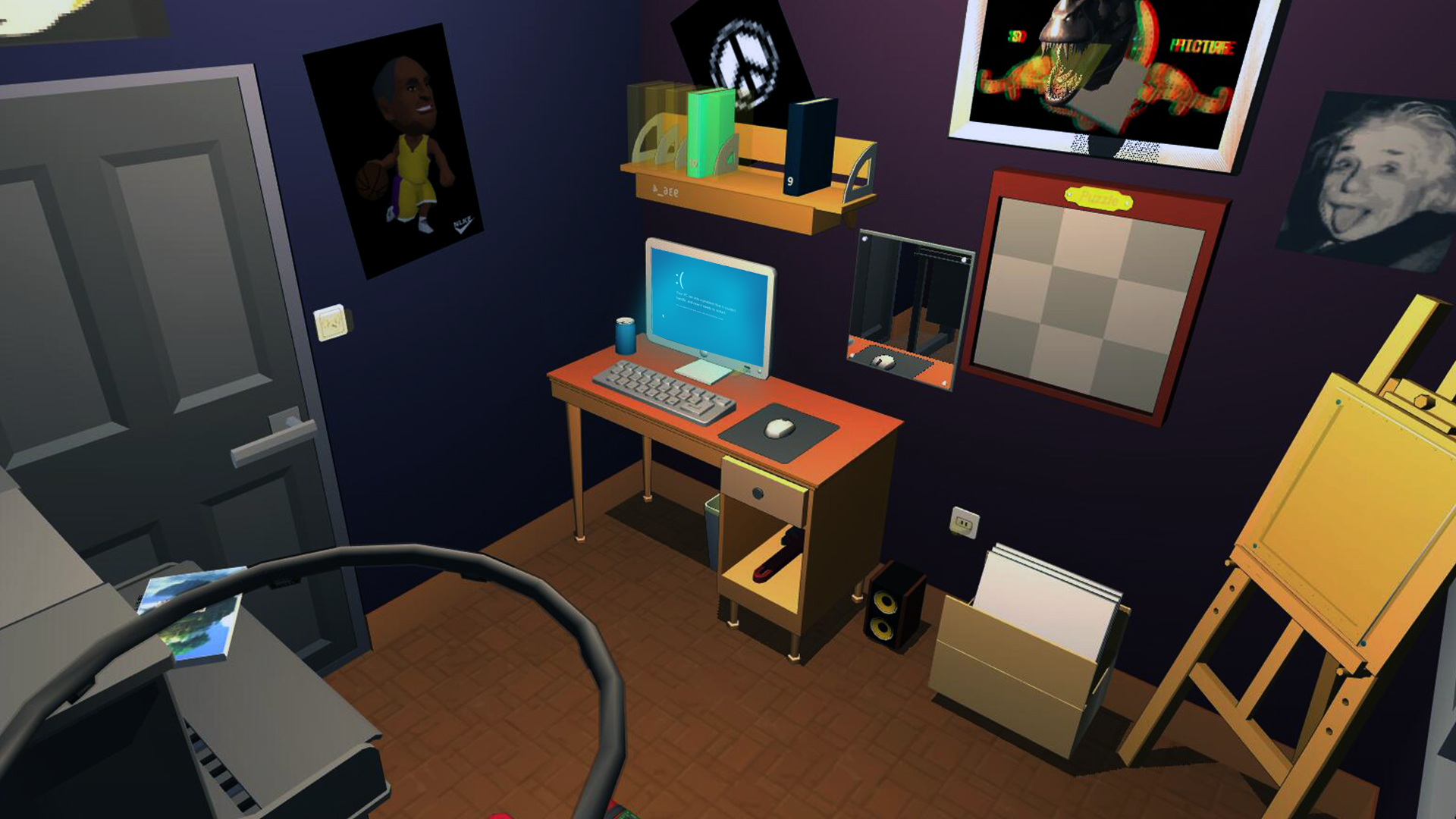 Нужна новая комната. VR головоломка Escape Room. The Puzzle Room VR ( Escape the Room ). Компьютерная комната. Комната для игр.