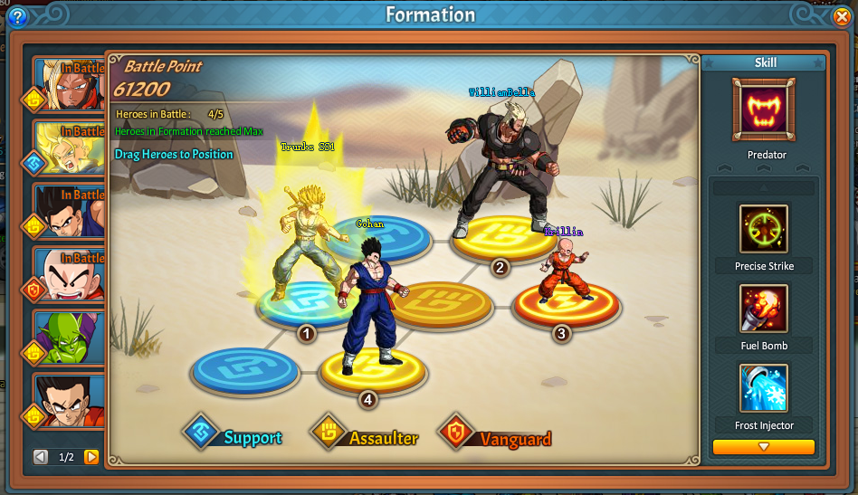 Dragon Ball Z RPG Online ONE