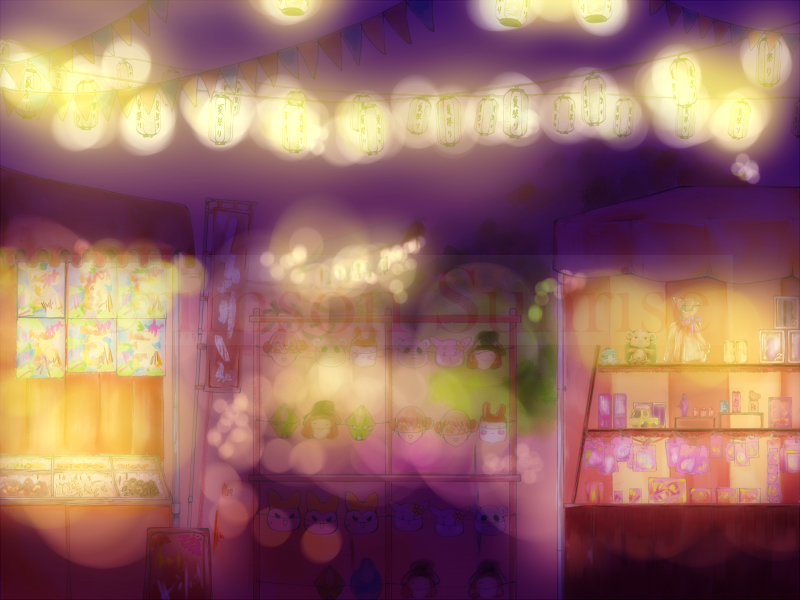 Wallpaper festival anime cute lanterns desktop wallpaper hd image  picture background 6bfb93  wallpapersmug