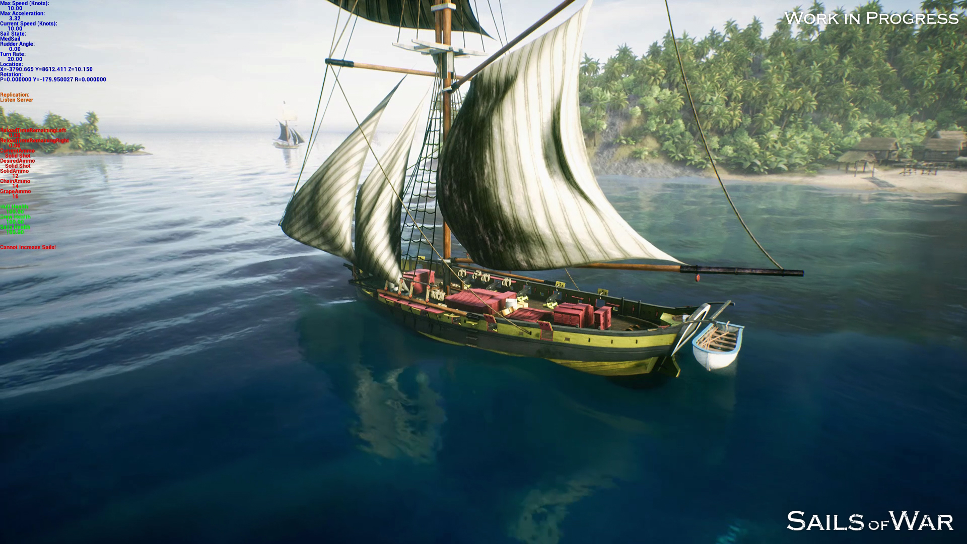 Online Play Milestone - Pre Alpha Ingame image - Sails of War