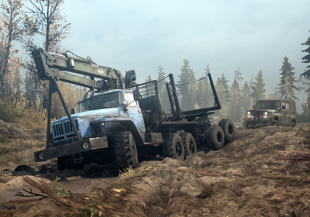 playing spintires mudrunner linux mint 19.1