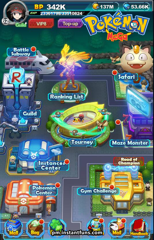 Pokemon Mega Power Game - Online Game 