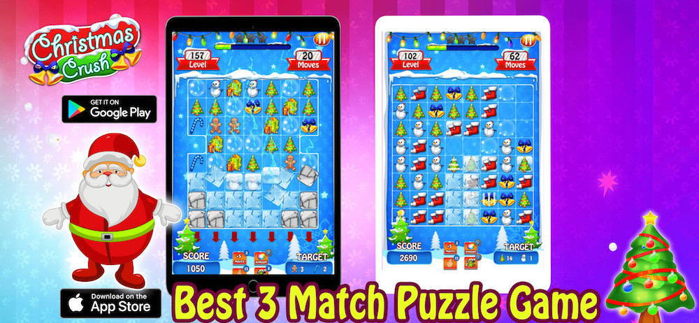 Christmas Crush Game On Google Play and App Store image - Indie DB