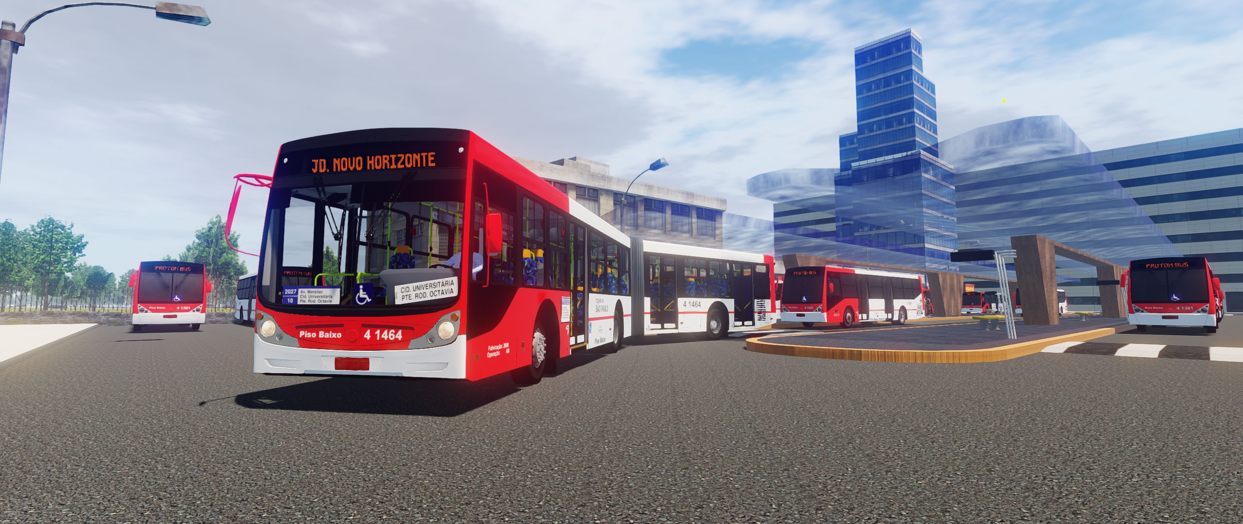 Proton bus simulator