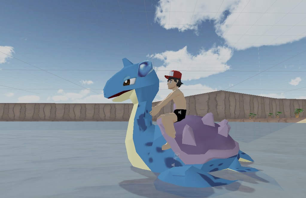 LAPRAS RIDING image - Pokemon REGIONESS - IndieDB