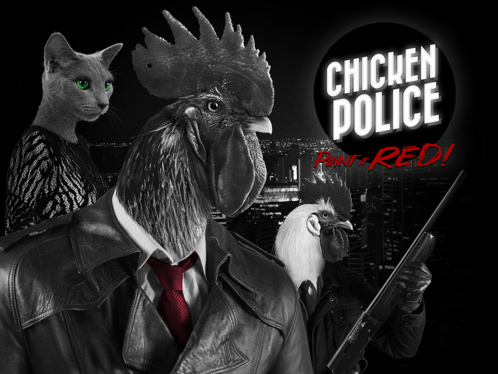 Chicken Police – Paint it RED! Windows, Mac, XONE, PS4, Switch game ...