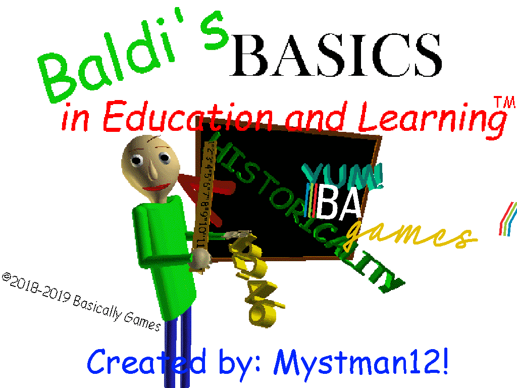 Baldi's Basics in Education and Learning Fair Mod file - IndieDB