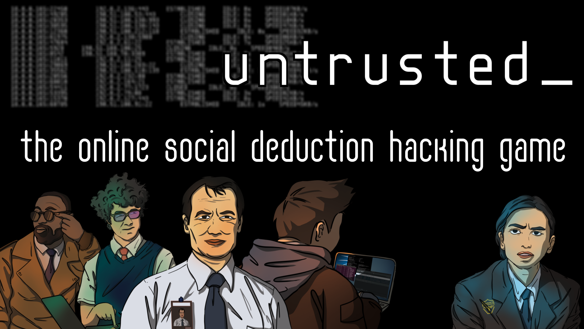 Social deduction hacking game Untrusted looking for stress-test players