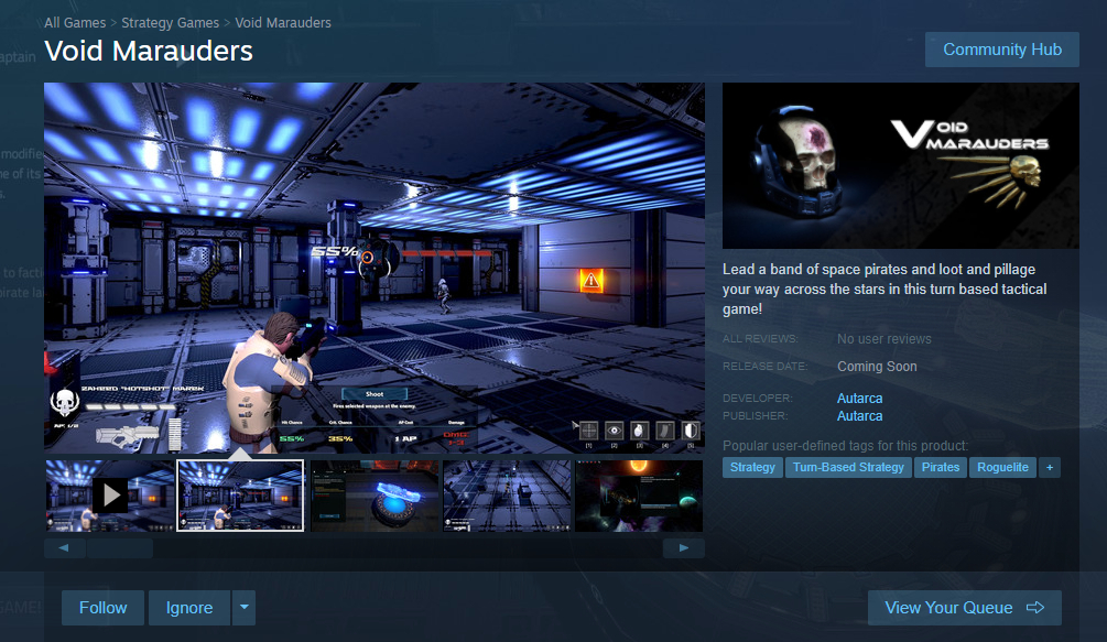 Steam Store page is Up! image - Void Marauders - Indie DB