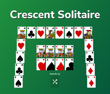 crescent solitaire card game