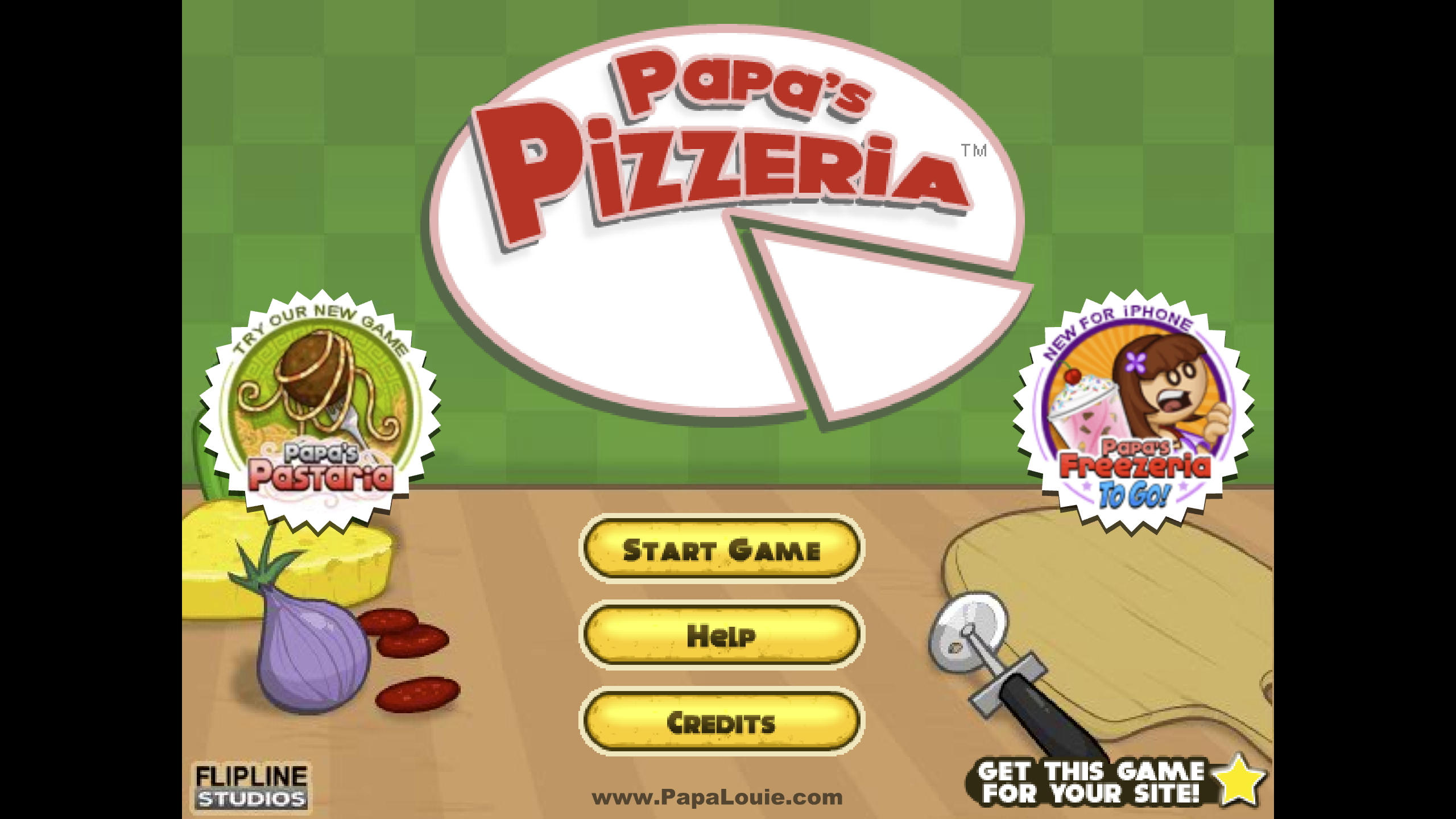 Papa's Pizzeria Web, Flash game - IndieDB