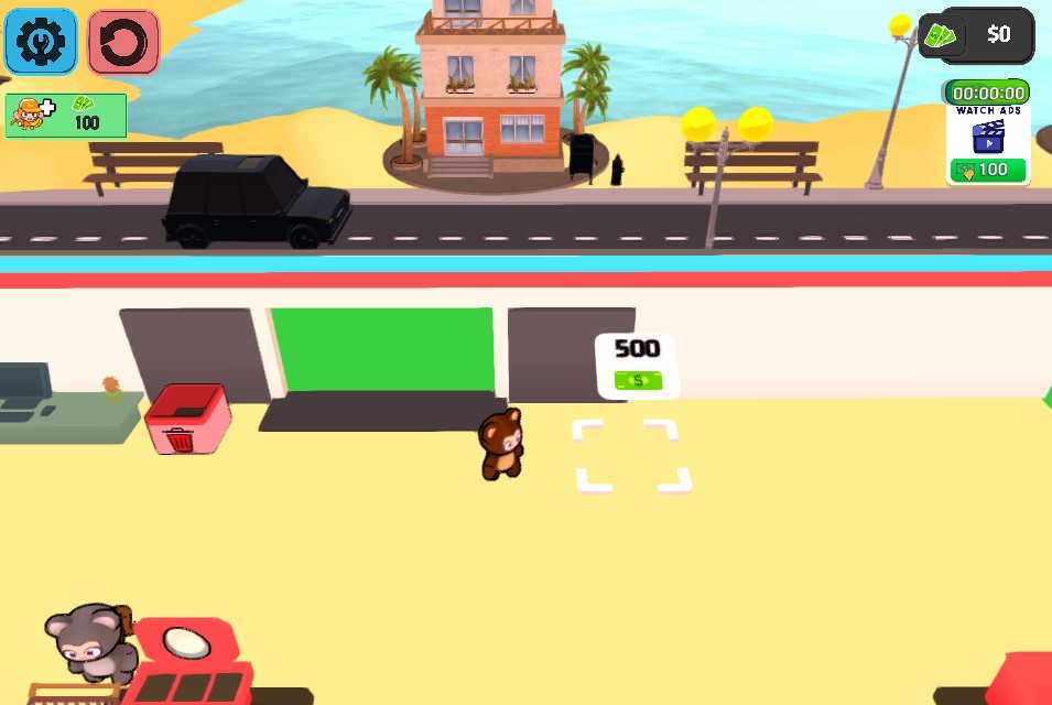 Mini Monkey Mart Game 