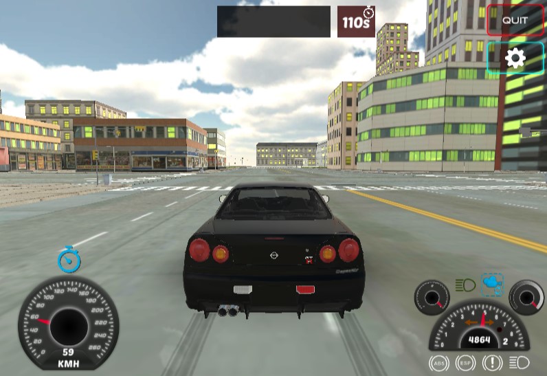 Skyline Drift 3D - Play It Now At !