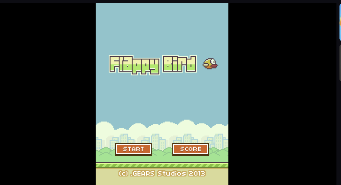 original flappy bird 2013