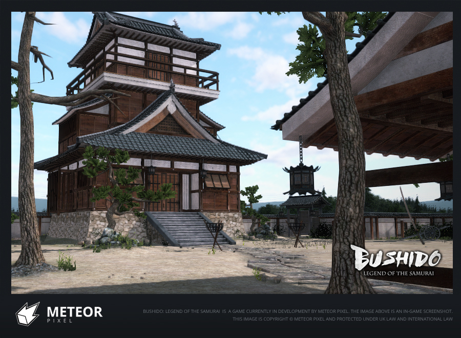 In-game Screenshot 5 - Kamioka Castle scene image - Bushido: Legend of ...