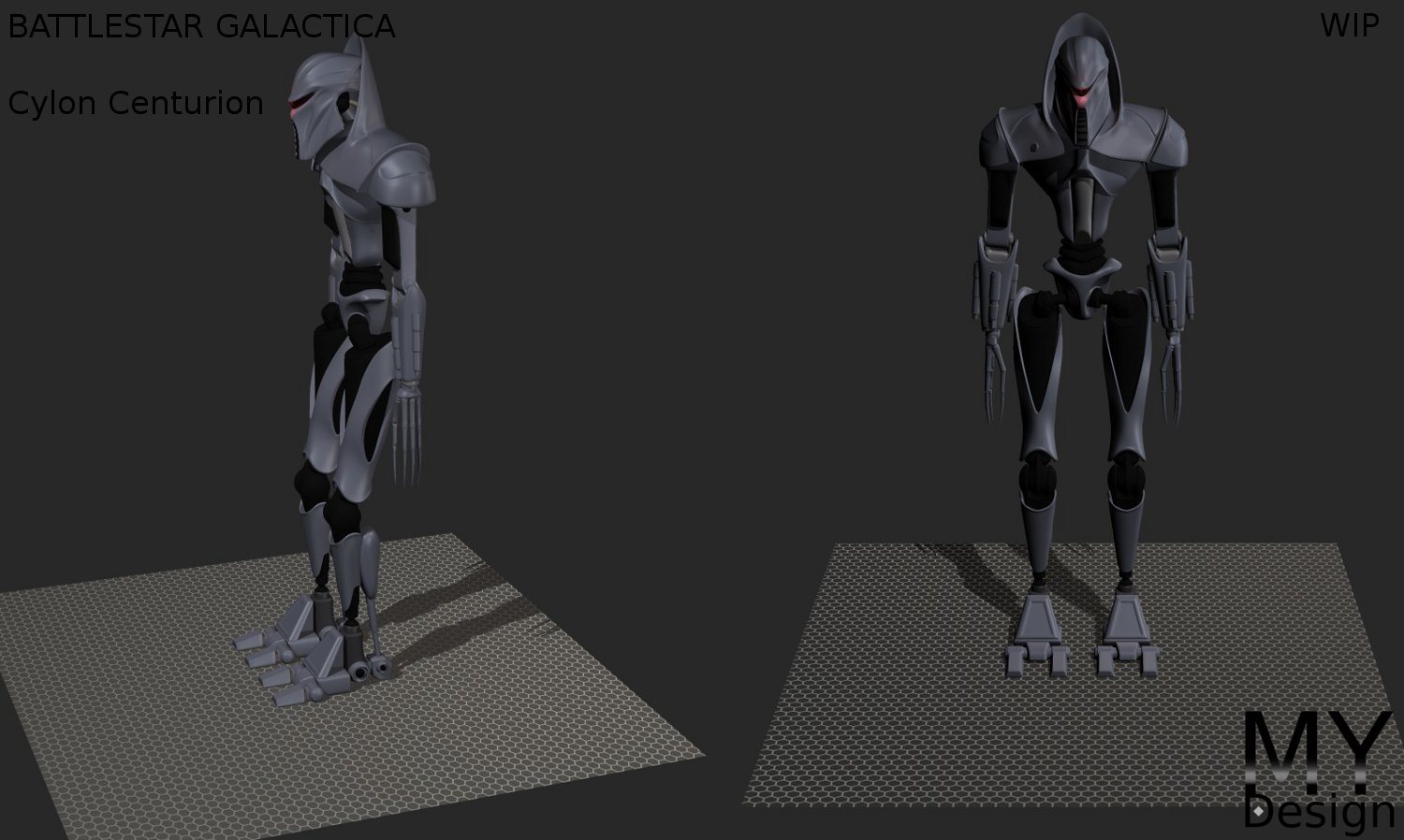 Battlestar Galactica Cylon Centurion Image 3d Artists Group