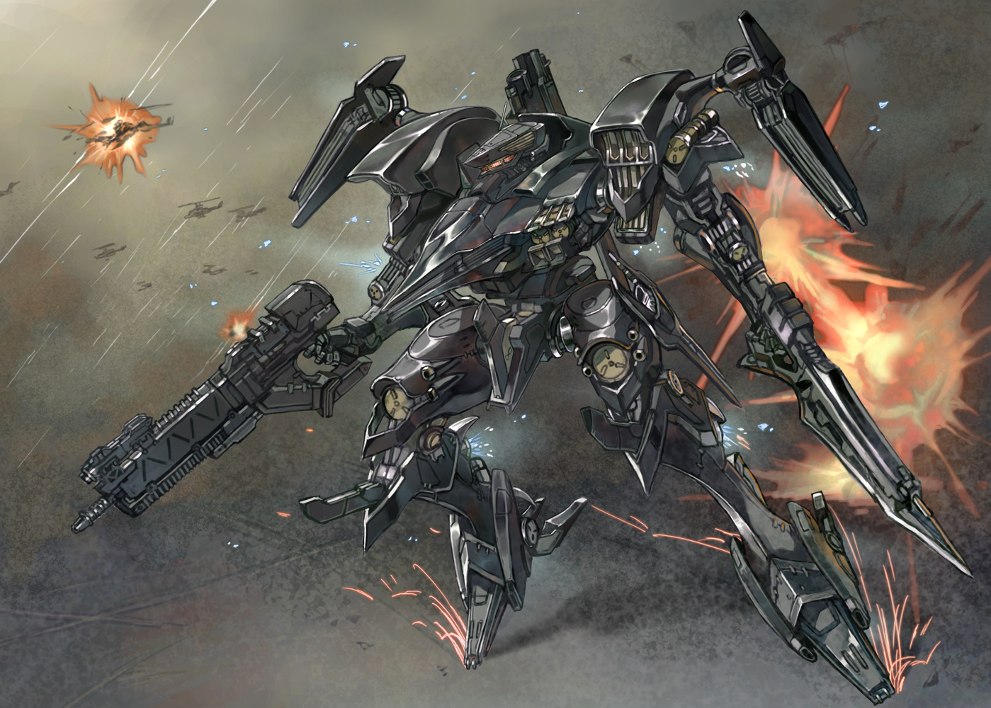 Armored Core Fan Art / Armored Core 4-ALLIYAH model by Kevin-Glint on DeviantArt : This discord channel is primarily filled with verdict day players.