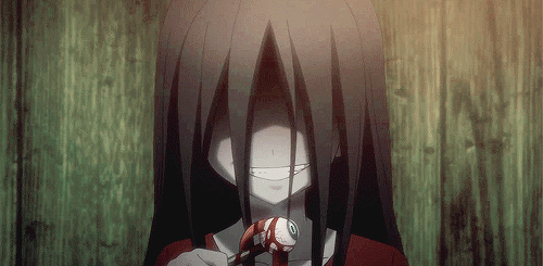 Creepy Anime Death Note Ryuk Chewing GIF  GIFDBcom