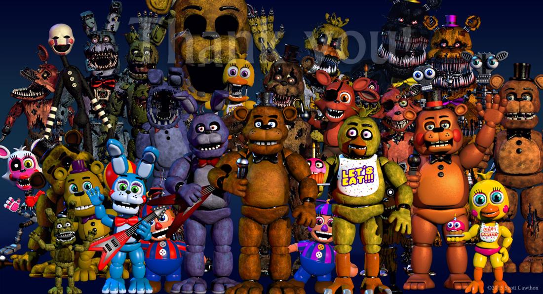 Adventure awaits!: FNaF World (Five Nights at Freddy's) (part five