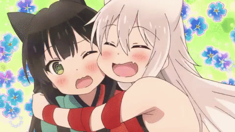 Hugs  I drink and watch anime