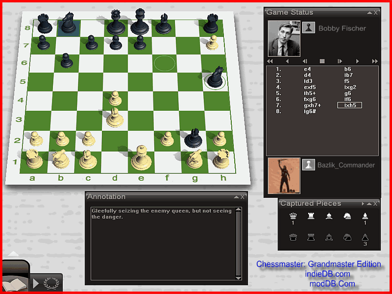 Brutal chess, perhaps very brutal.