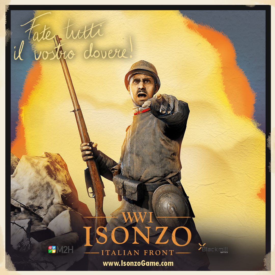 isonzo pointingposter