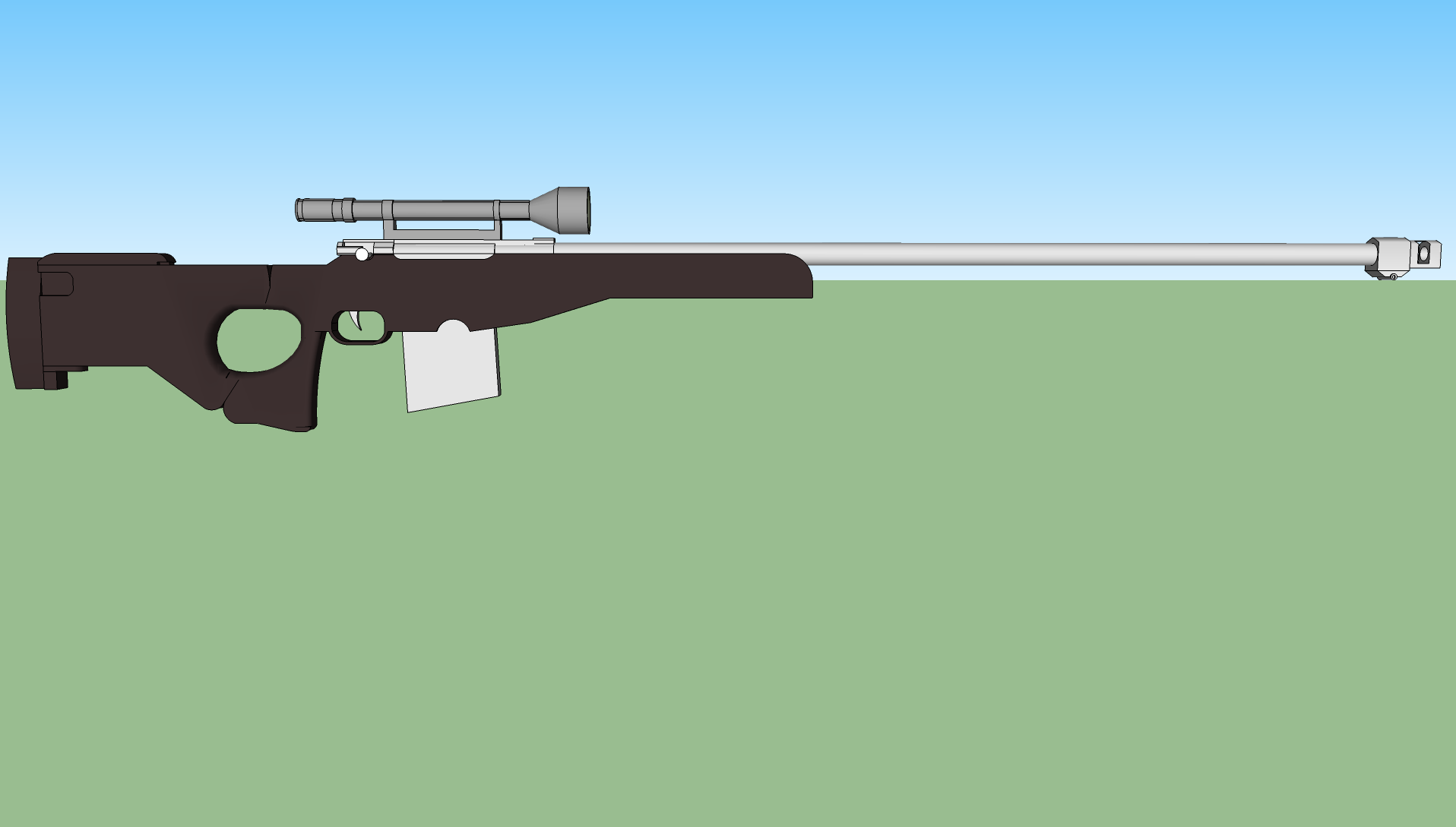 чертеж awp снайперской винтовки для дерева фото 87