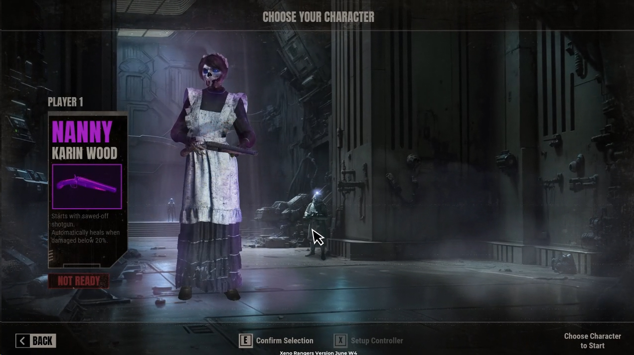 Character Selection Screenshot