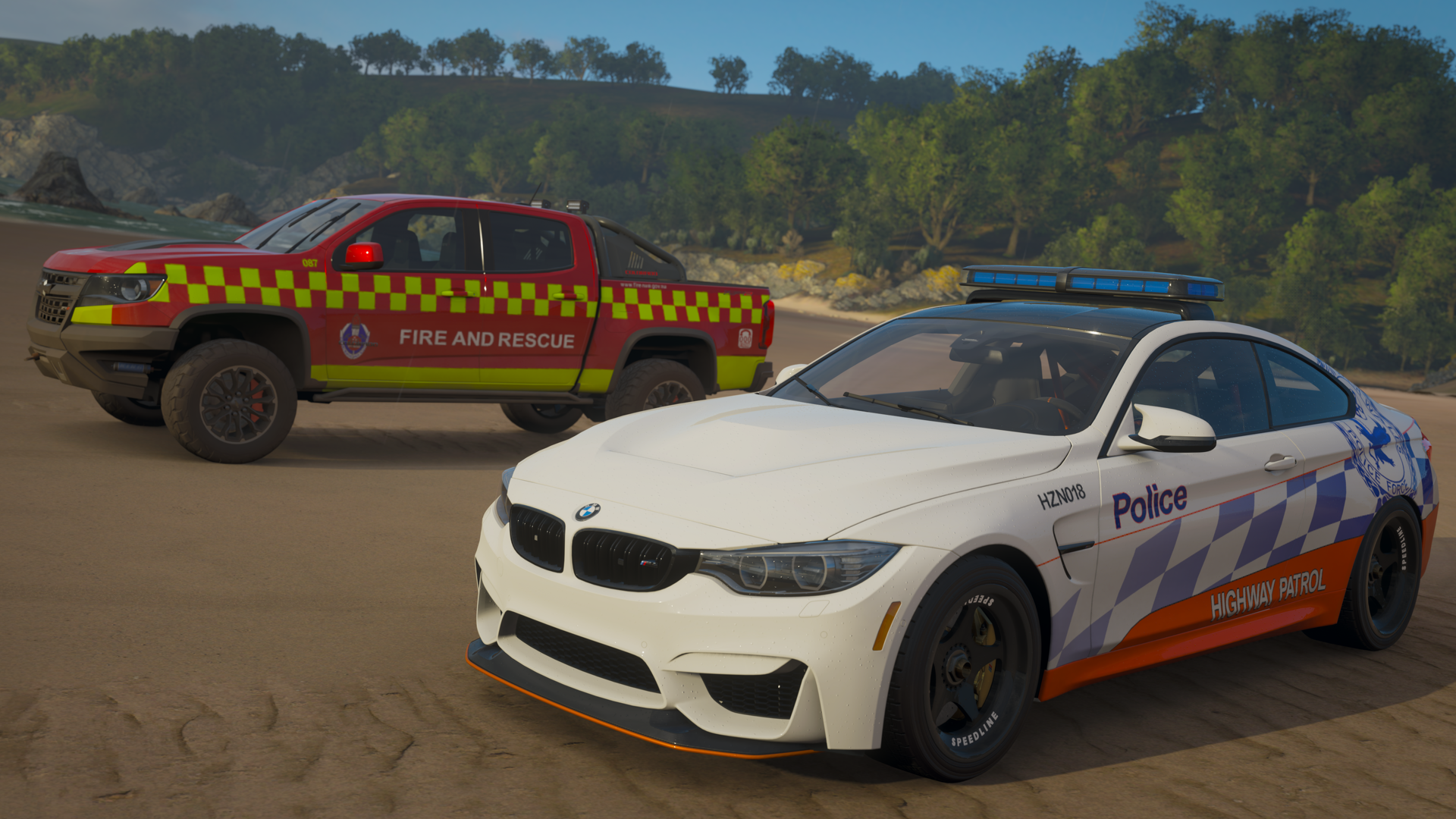 Bmw m4 police