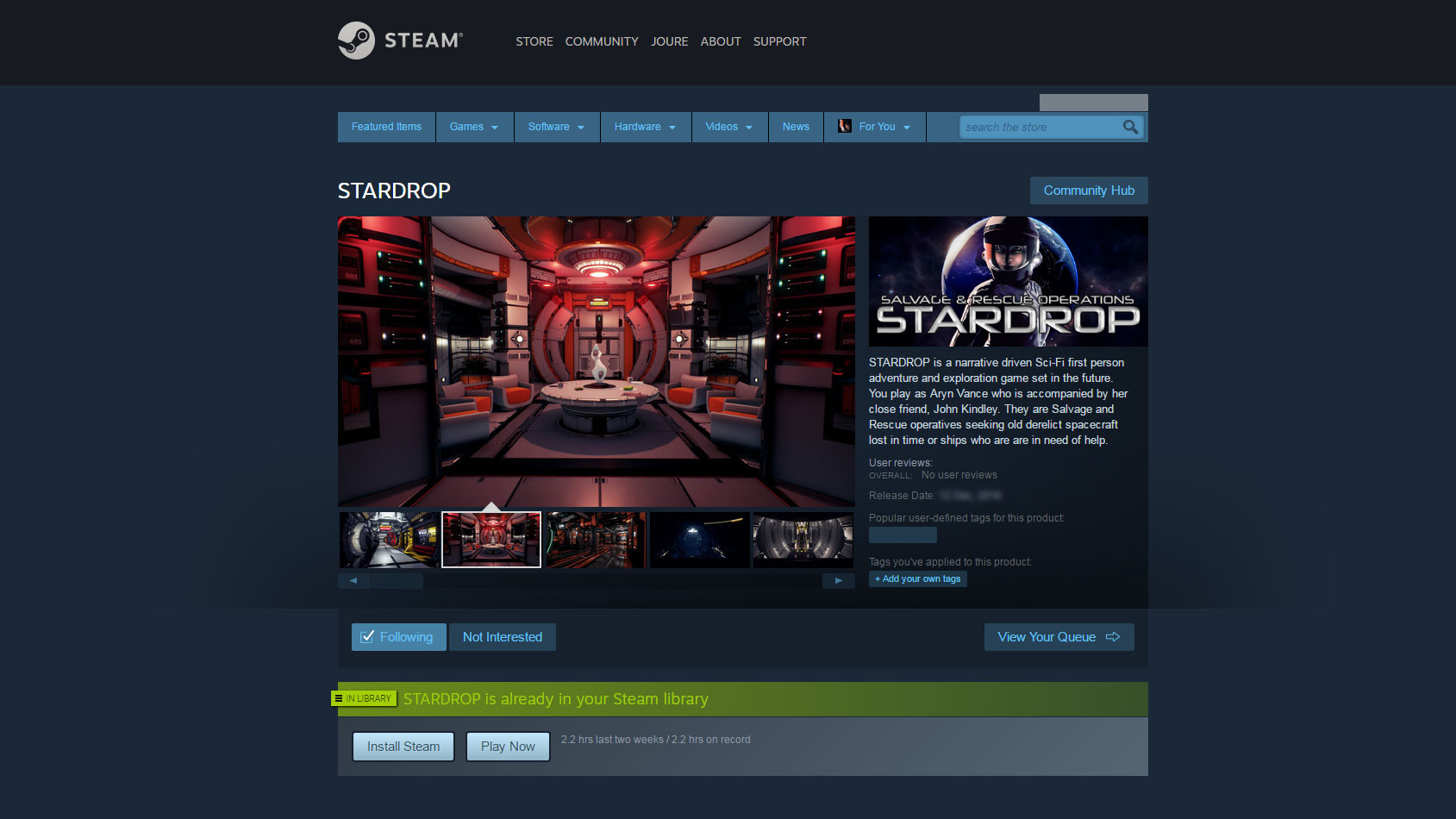 STARDROP On Steam