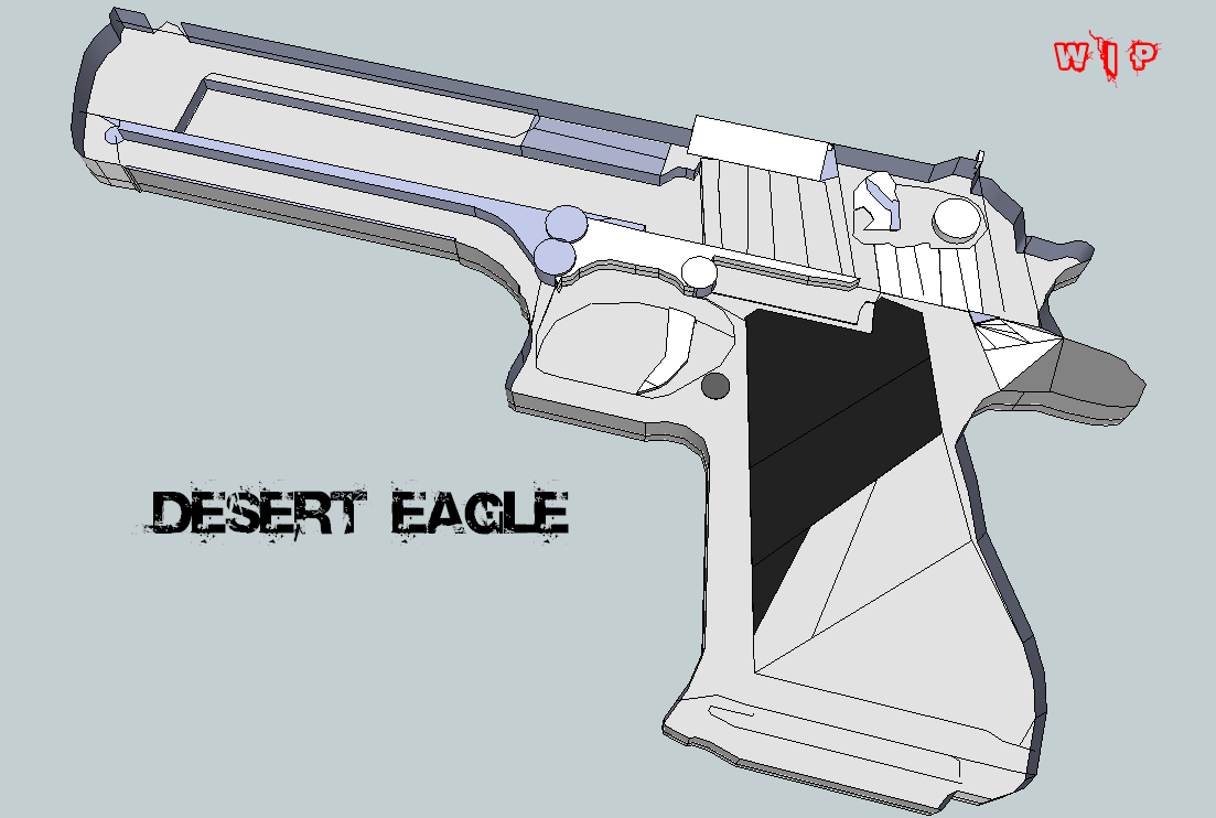 Desert eagle схема чертеж