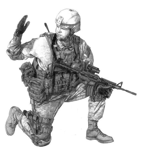 army guys sketchings
