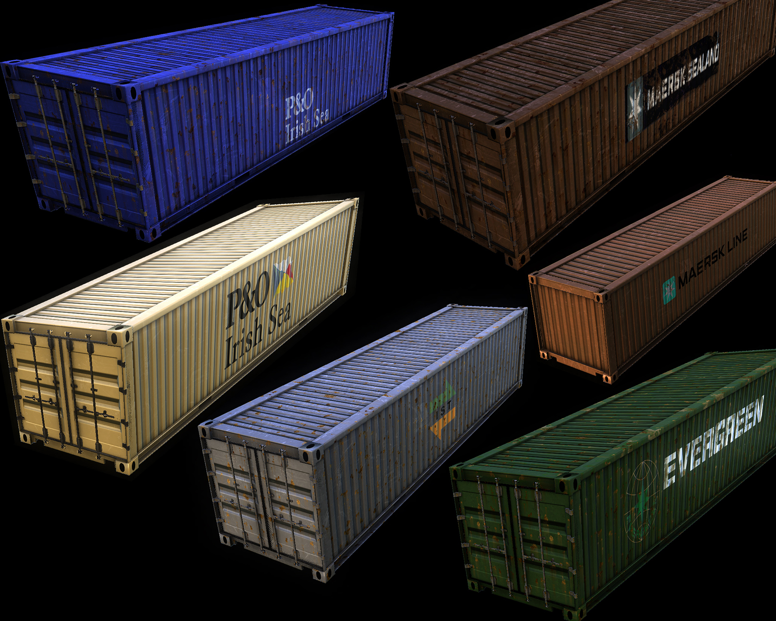 Shipping containers image - BuLL5H1T - Indie DB