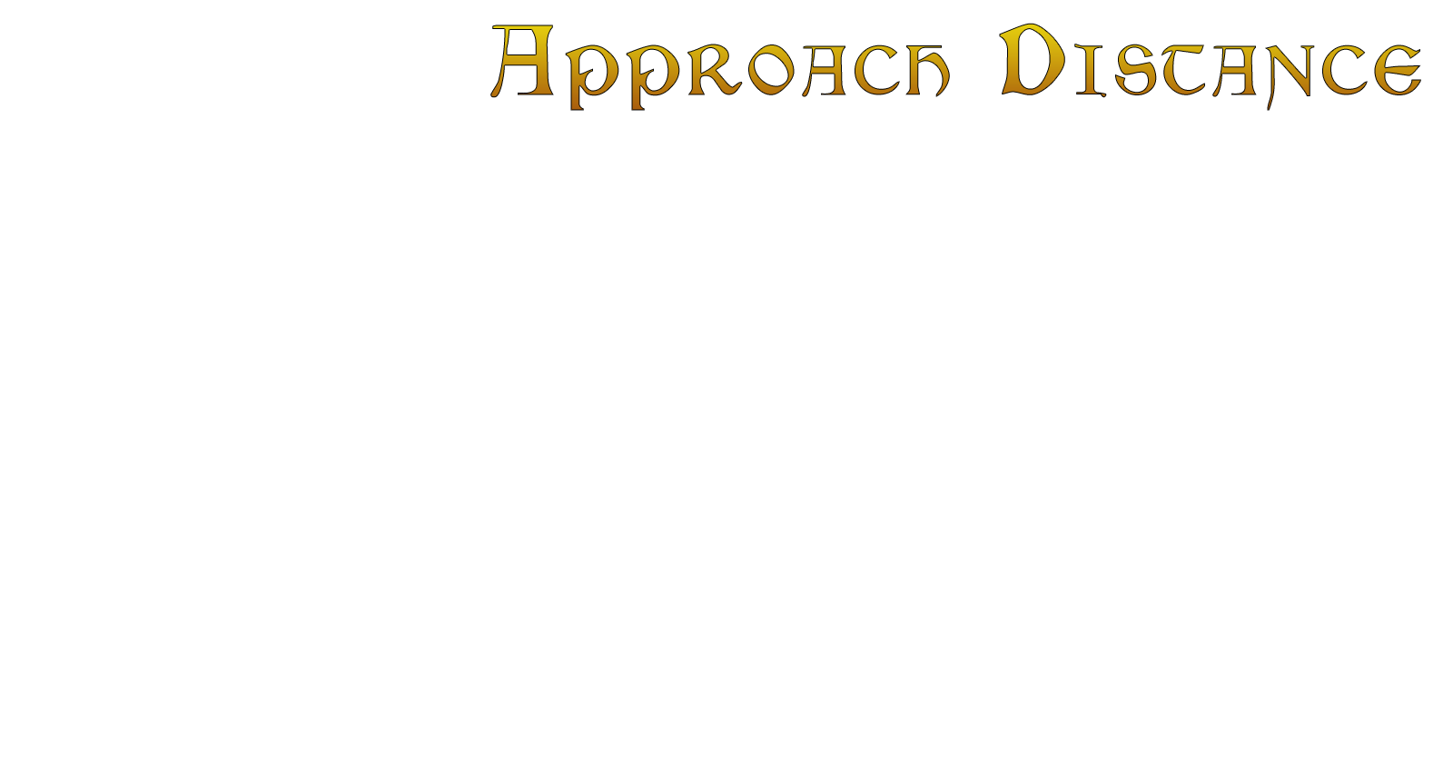 approachDistance