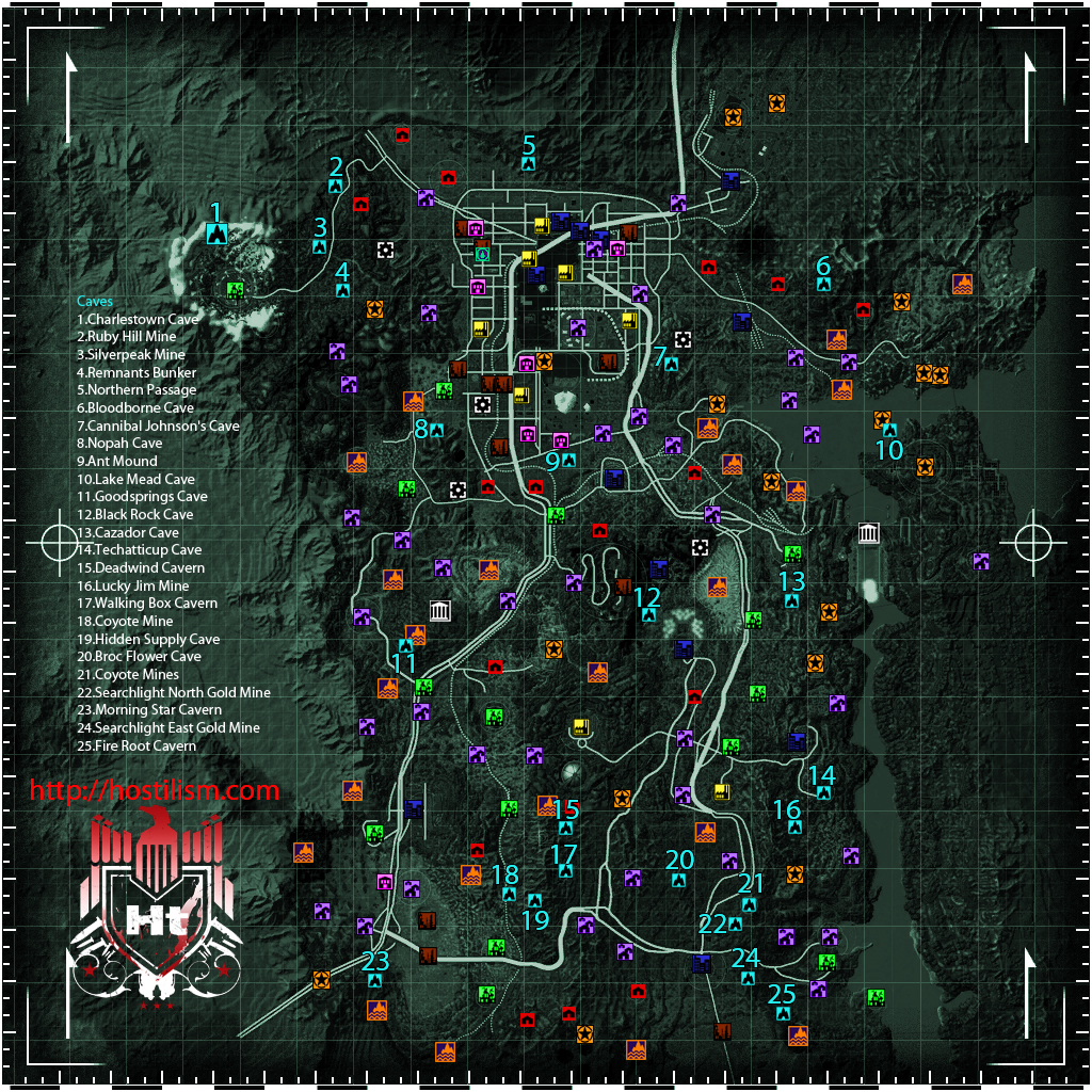 Fallout new vegas карта из fallout 4 фото 83