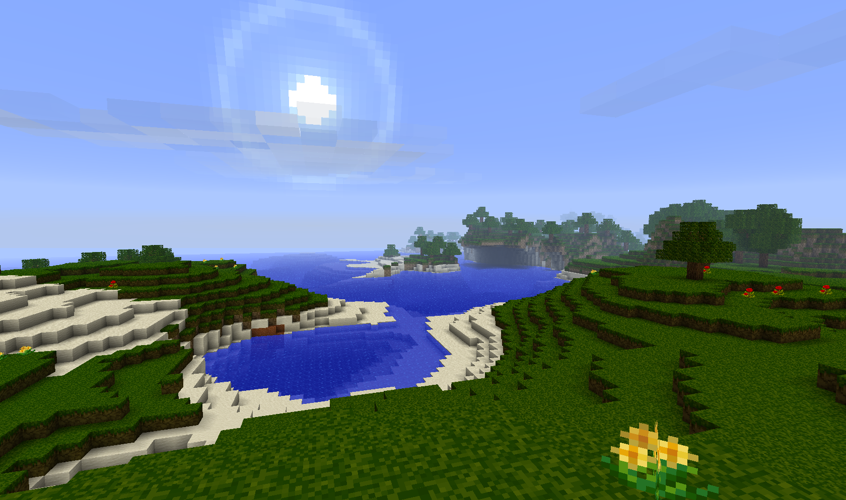 My screenshots from my new Minecraft world image 