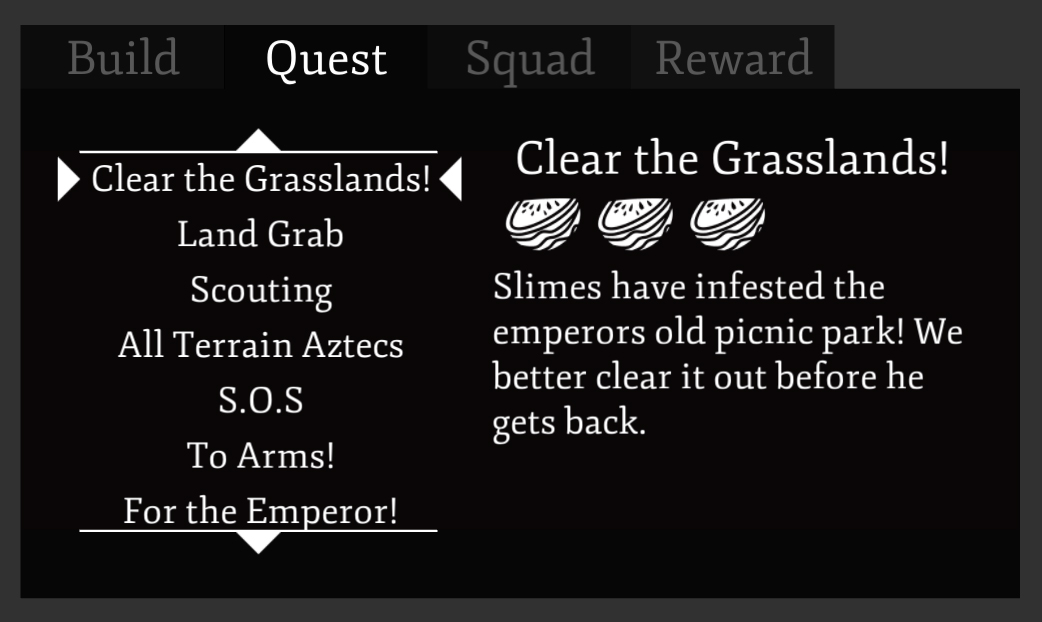 New UI Quest Tab