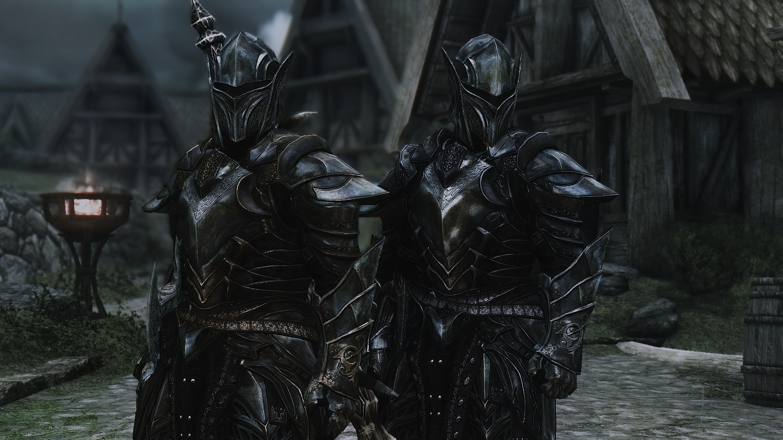 Skyrim armors ebony