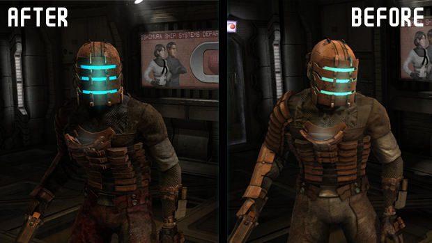 dead space 1 how many suits
