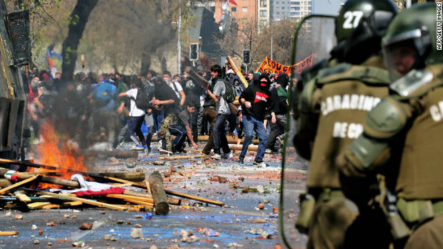 chile protests students