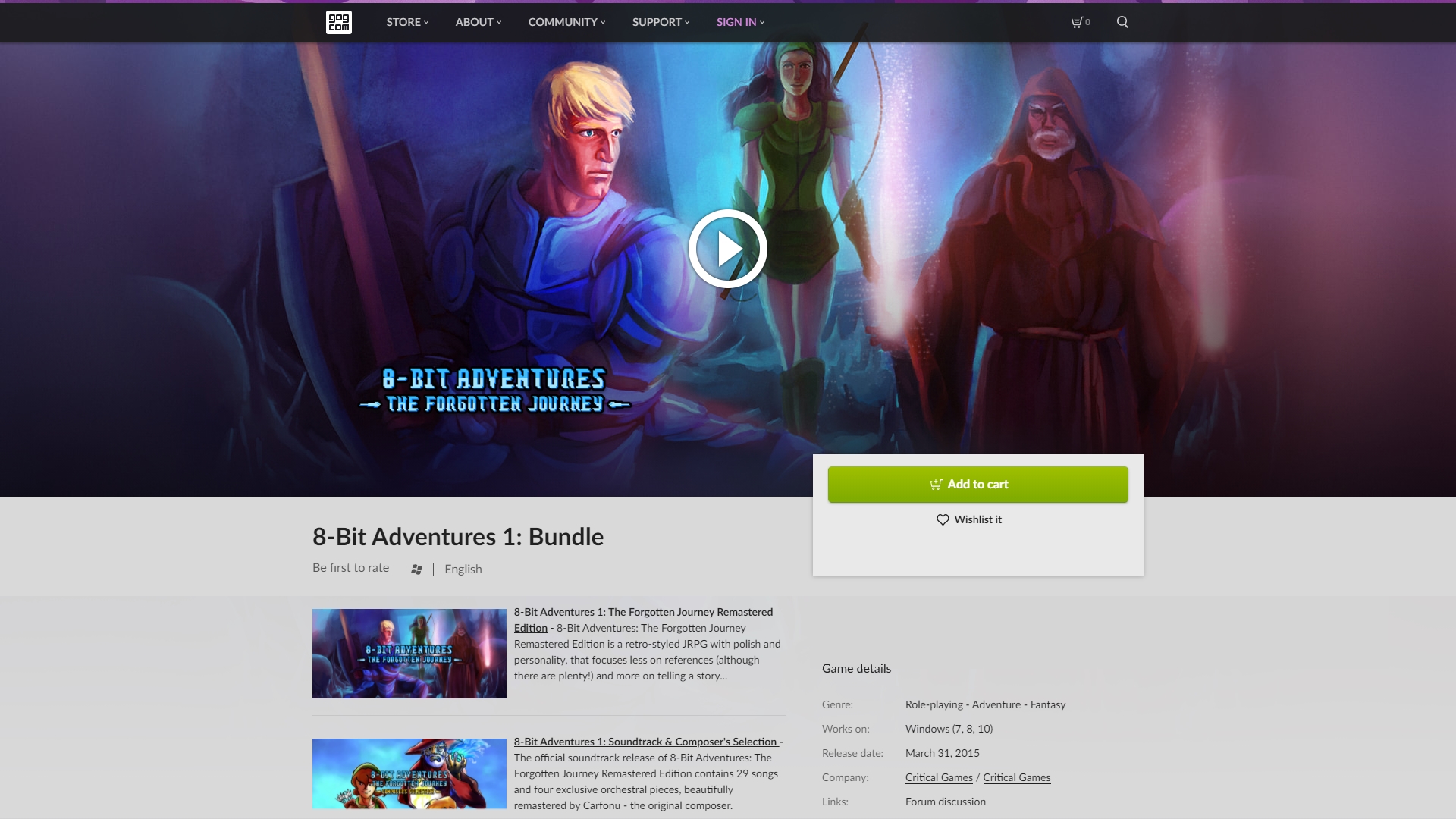 8 Bit Adventures 1 Bundle