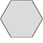 flat top hexagon