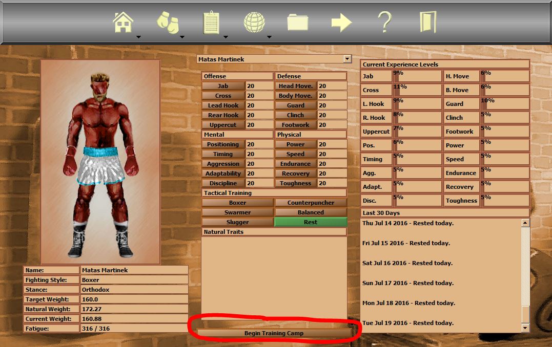 World Boxing Manager Windows game - ModDB