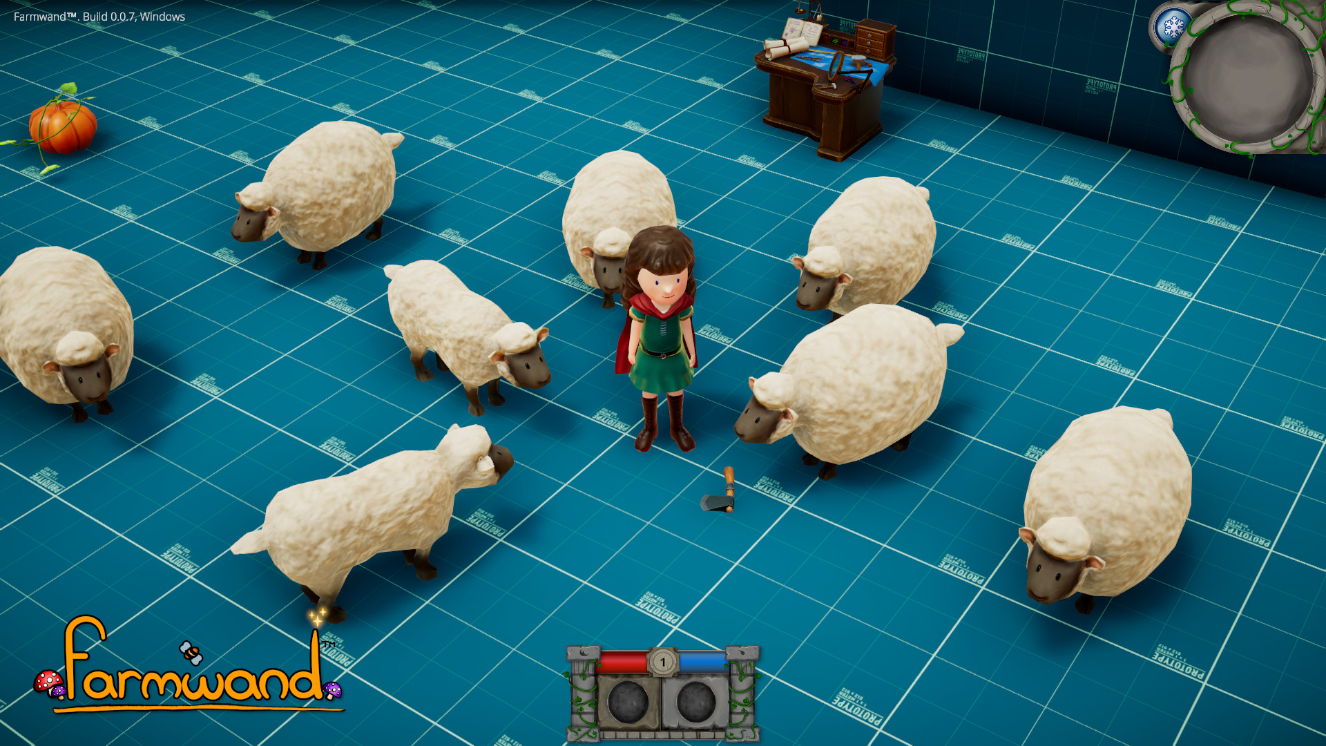 Sheep surroundingme