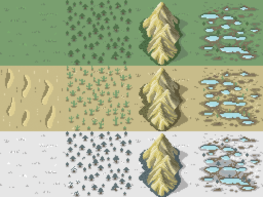 biome variation tile set