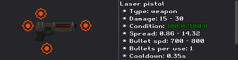 laser pistol