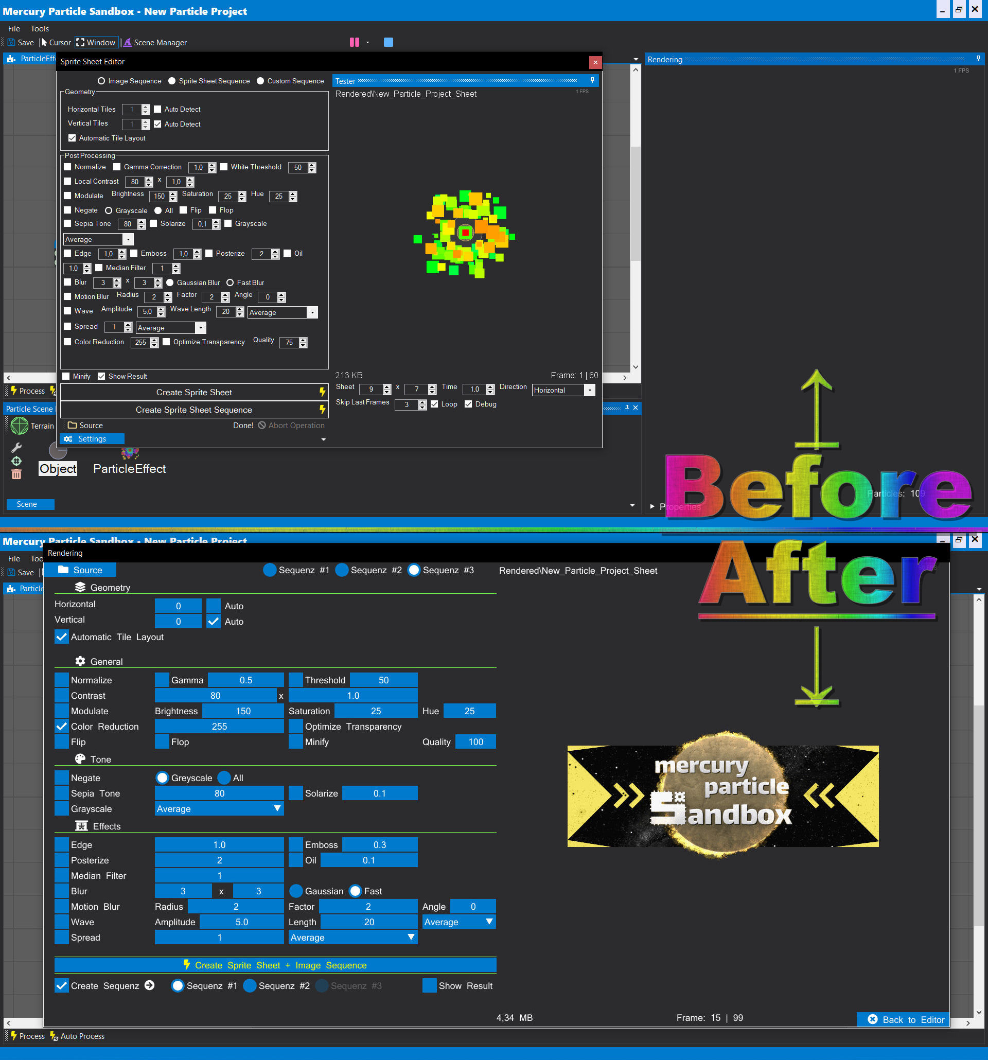 PostFX Editor