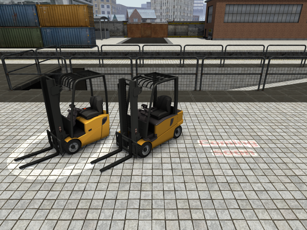 Fork Truck Challenge: New selection menu