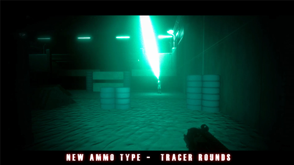 Light up the battle with tracer rounds